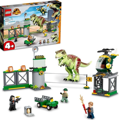 Jurassic World T-rex Dinozor Kaçışı 76944 +4 Yaş (140 Parça)