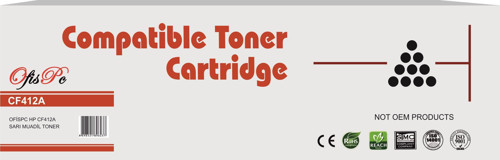 HP CF412A Sarı Muadil Toner M452NW-M477-M377