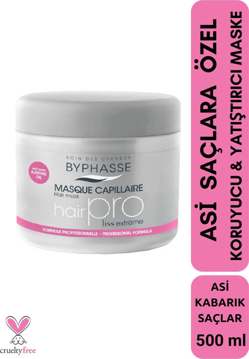 Hair Pro Asi Saçlar İçin Koruyucu ve Yatıştırıcı Bakım Maskesi 500ml