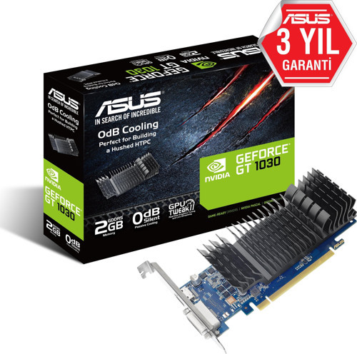 2Gb Gddr5 (64Bit) Dvı-Hdmı (GT1030-SL-2G-BRK) 6008 Mhz Ekran Kartı