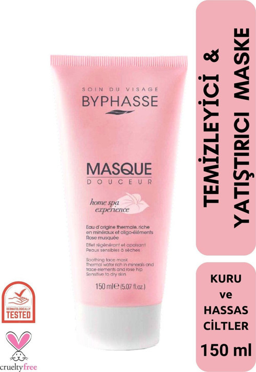 Temizleyici ve Yatıştırıcı Maske Kuru ve Hassas Ciltler 150ml