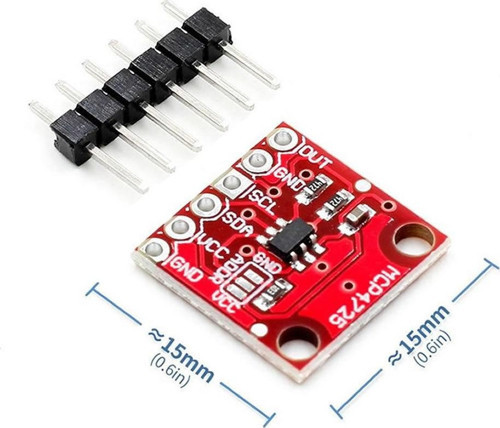 MCP4725 I2C Dijital to Analog Çevirici DAC Modülü 12 Bit Çözünürlük Programlanabilir Kuvvetlendirici