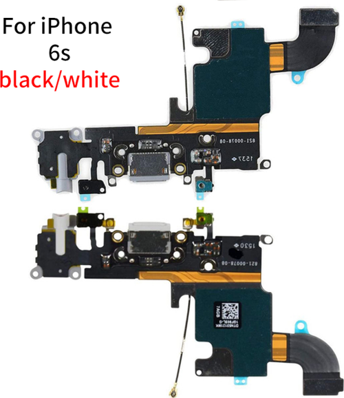 İphone 6S FULL Şarj Kulaklık Soketi (SİYAH)