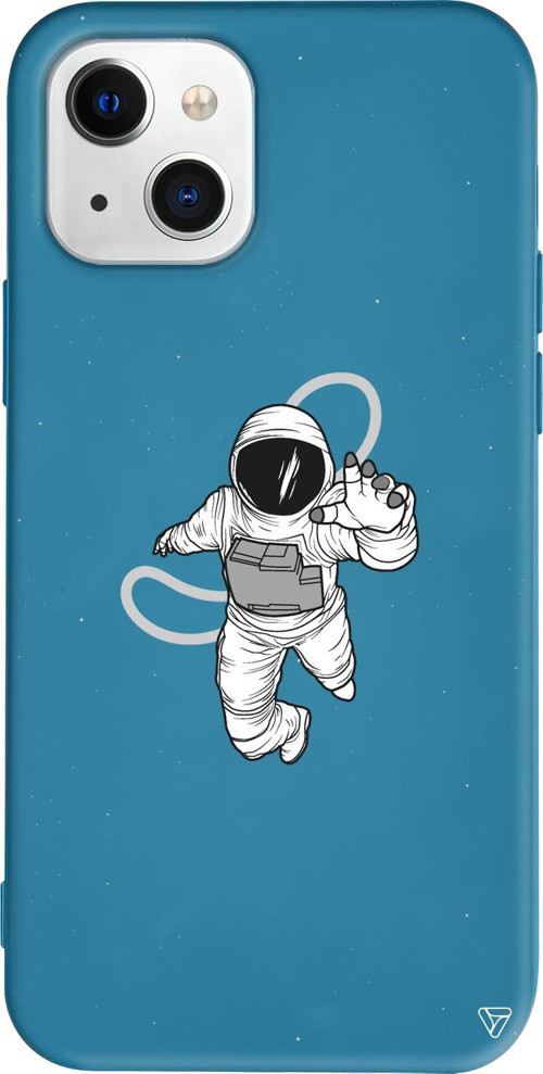 iPhone 15 Uyumlu Lacivert Renkli Silikon Touch Space Koleksiyonu Telefon Kılıfı