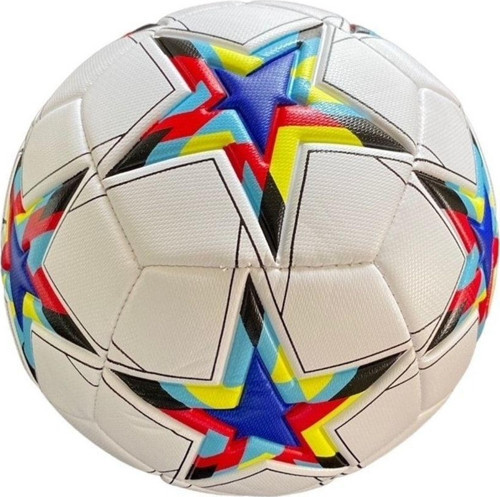 Sert Zemin Dikişli Futbol Topu Halı Saha Topu Maç Topu 4 Astarlı Desenli Top