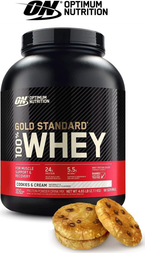 Optimum Kurabiye Aromalı Gold Standard Whey Protein Tozu 2273 Gr