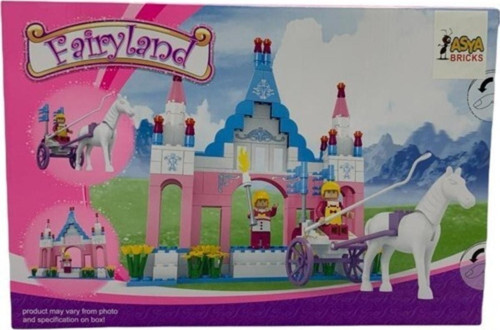 Fairyland Lego Şato Ve Arabalı At 245 Parça Yapım Seti