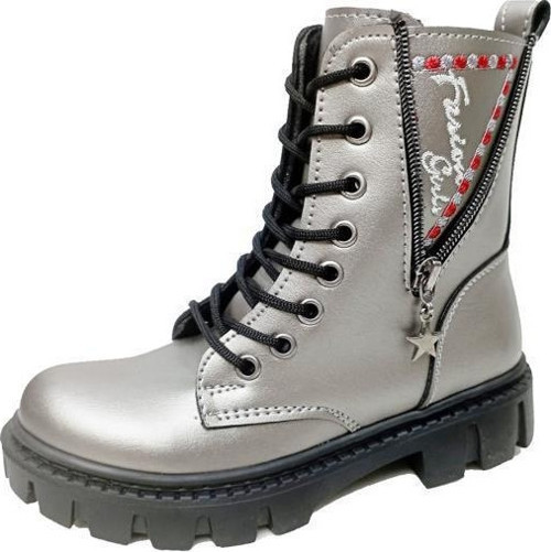 9604 Deri Trend Fashion Kız Çocuk Bot