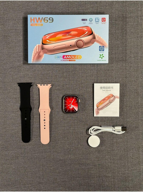 Watch 9 Hw69 Pro Max 1Gb Rom Amoled Ekran Dynamic Island Chatgpt Yapay Zekalı Akıllı Saat