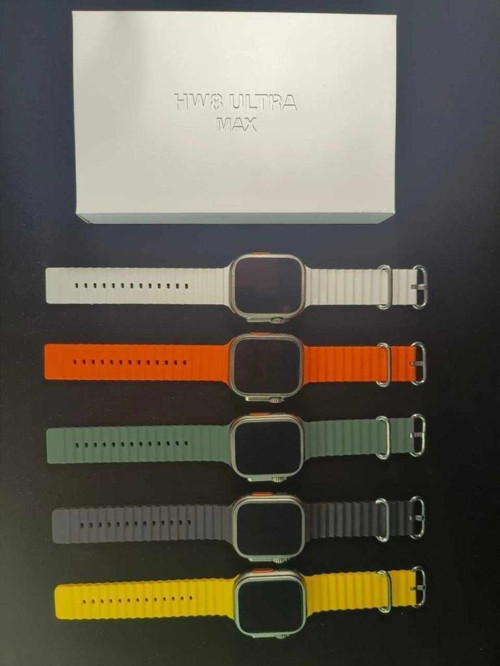 Gerçek 49Mm Hw8 Pro Ultra Max Watch 8 Ultra 2.05 Hd Ekran Kordon Kilitli