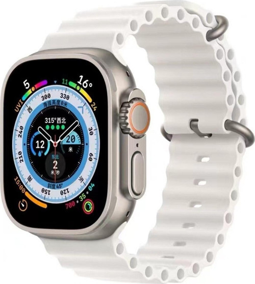 Gerçek 49Mm Hw8 Pro Ultra Max Watch 8 Ultra 2.05 Hd Ekran Kordon Kilitli