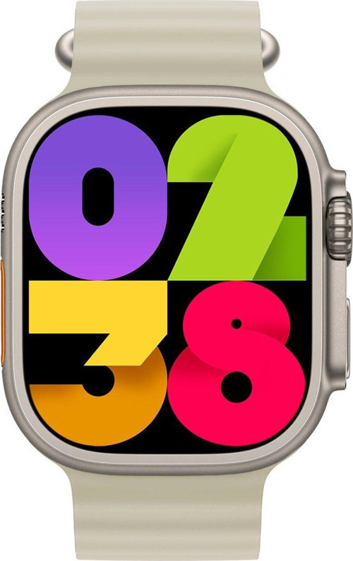 Watch 8 Ultra Akıllı Saat Gs Ultra 8 Gerçek 49Mm Kasa Vidalı Türkiye'De Tek Çift Kordon