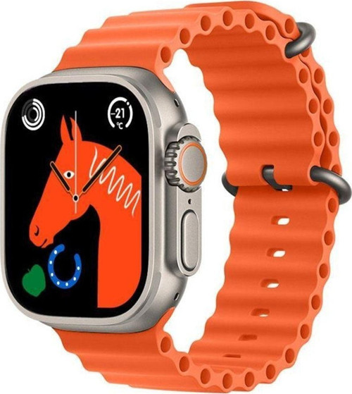 Watch 8 Ultra Z68 Ultra Gerçek 49Mm Kasa Vidalı 2.1 Inç Ekran