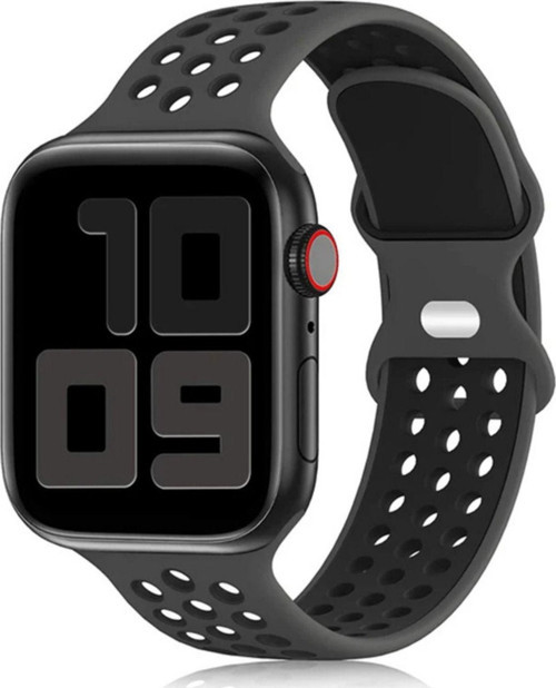 Delikli Kordon Bileklik Apple Watch 3 4 5 6 7 8 9 Se Gs Dt Gt Uyumlu 42 44 45 49 Mm Saat Kayış