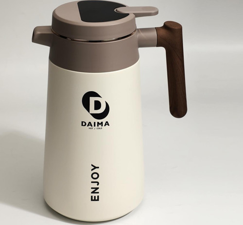 Daima Enjoy 1680 ML 12 Saat Sıcak 24 Saat Soğuk Beyaz Termos