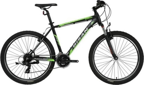 MTX 7050 ERKEK DAĞ BİSİKLETİ 43CM V 26 JANT 21 VİTES MAT SİYAH YEŞİL
