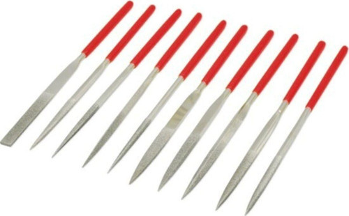 10 Parça Elmas Eğe Seti 140 Mm