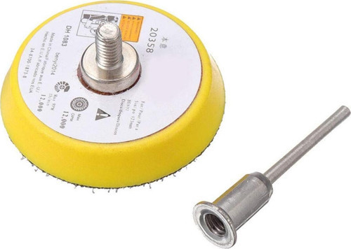 Dremel Tarzı Mini Kalıpcı Vız Vız Lar Için 5Cm Zımpara Pedi Cırtlı 50Mm Zımpara Tabanı (Zımparasız)