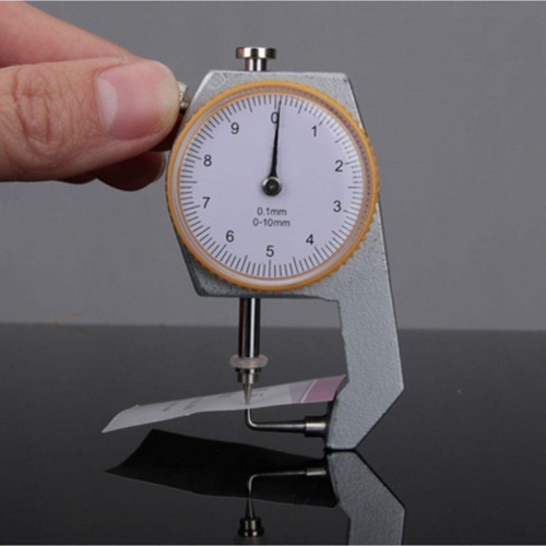 Kadranlı Sert Malzeme Kalınlık Ölçer Kumpas Gümüş Metal Saç Diş Ölçüm Kompratör Micrometre