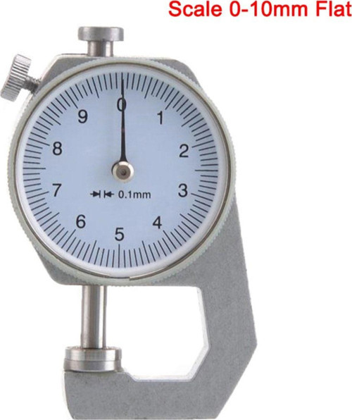 Mekanik Mikrometre Kalınlık Ölçer Hassas Ölçüm Kumpas 0-10 Mm 0.01 Mm Ölçme