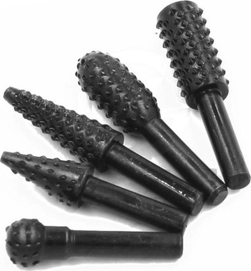 Hss 5 Adet 1/4 '' 6Mm Shank Matkap Ucu Set Ağaç Oyma Törpü Işle Yüksek Hızlı Matkap Uçl