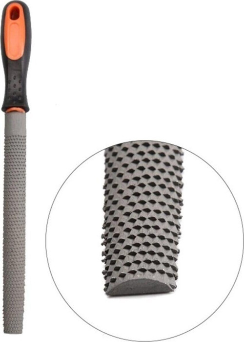 Balık Sırtı 32 Cm Ahşap Törpü Eğe Plastik Saplı Torpü Yüksek Kalite Törpüleme
