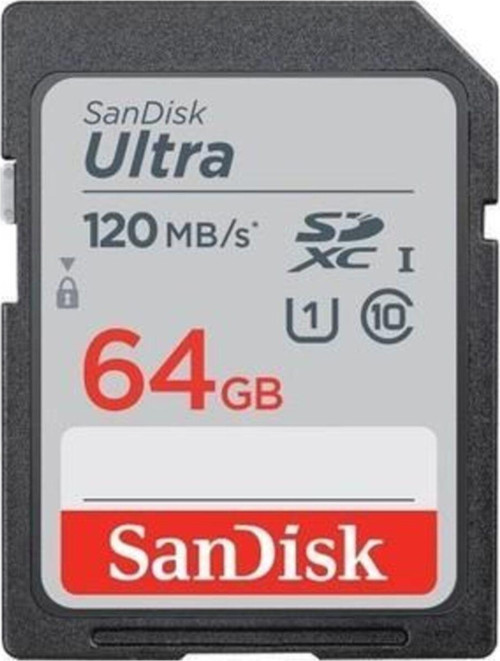 64Gb Sd Ultra 120Mb/S Sdxc Hafıza Kartı Sdsdun4-064G-Gn6In