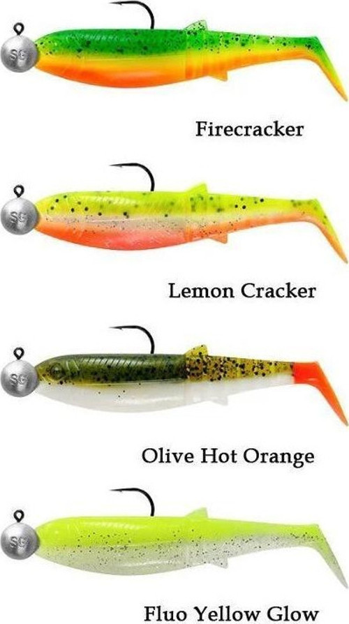 Cannibal Shad 10cm 9gr+10gr #3/0 Dark Water 4+4 Adet Sahte Balık