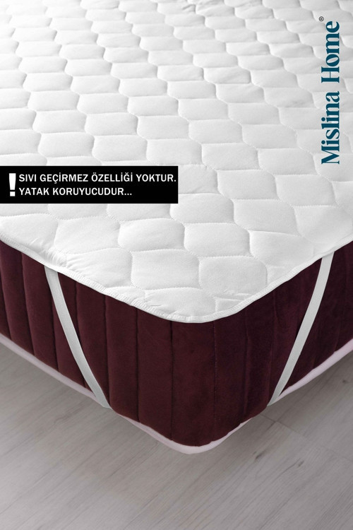 Kapitone Eko Çift Kişilik Yatak Koruyucu Ped 150X200