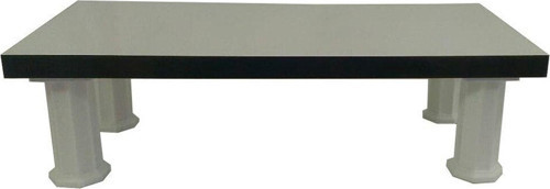 Parlak Beyaz Ve Siyah Monitör Stant Monitor Stand