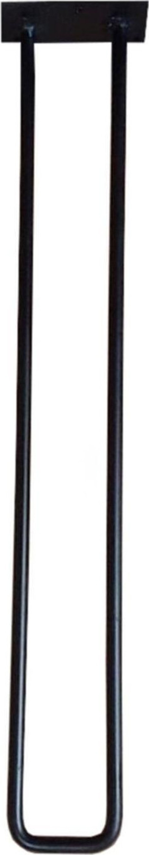 25 cm Beher Model Siyah Dik Tarz Rustik Sehpa Masa Ayak