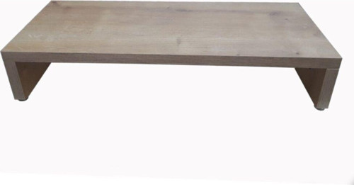 9 cm Yükseklikte Safir Meşe Mdf Ekran Altı Ekran Monitor Stand 40 cm x 22 cm