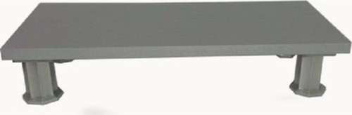Gümüş Gri Ekran Standı Ekran Yükseltici 12 cm