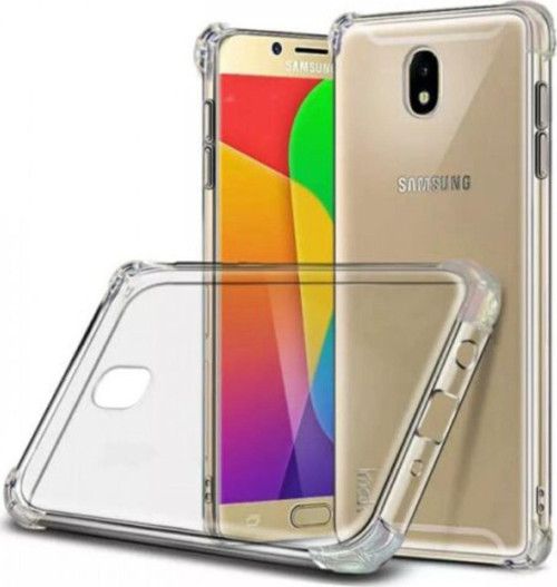 Samsung Galaxy J3 ile Uyumlu Kapak Airbag Antishock Köşe Korumalı Şeffaf Silikon Kılıf