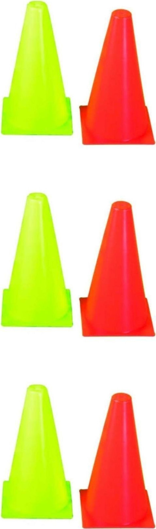 Yüksek Kalite 6 Adet Antreman Hunisi Futbol Basketbol Voleyol Idman 17 Cm Huni