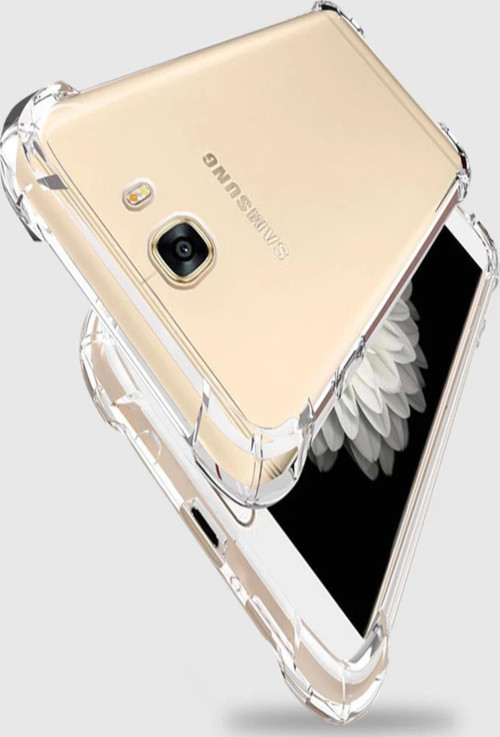Samsung Galaxy A3 2017 Kapak Kamera Korumalı Antişok Airbag Köşe Korumalı Silikon Şeffaf Kılıf