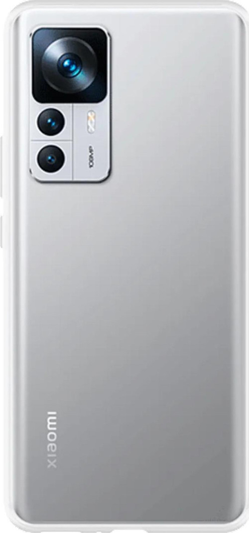 Xiaomi Mi 12T Pro ile Uyumlu Kapak 1mm Süper Silikon Şeffaf Kılıf