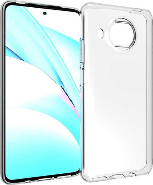 Xiaomi Mi 10T Lite ile Uyumlu Kapak 1mm Süper Silikon Şeffaf Kılıf