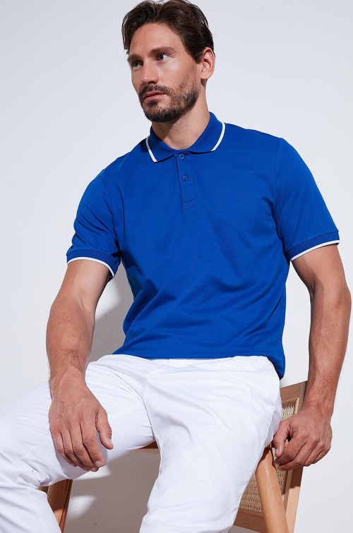 Pamuklu Regular Fit Erkek Polo Yaka T Shirt 5902063 SAKS