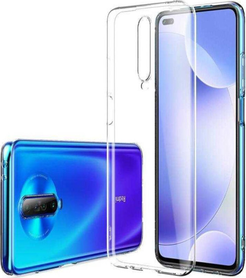 Xiaomi Poco X2 ile Uyumlu Kapak 1mm Süper Silikon Şeffaf Kılıf