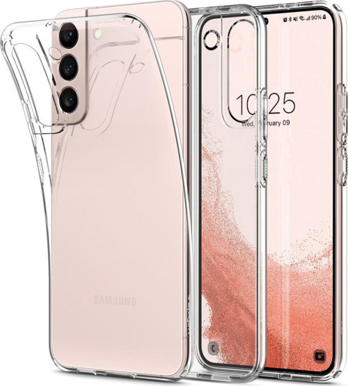 Samsung Galaxy S22 ile Uyumlu Kapak 1mm Süper Silikon Şeffaf Kılıf