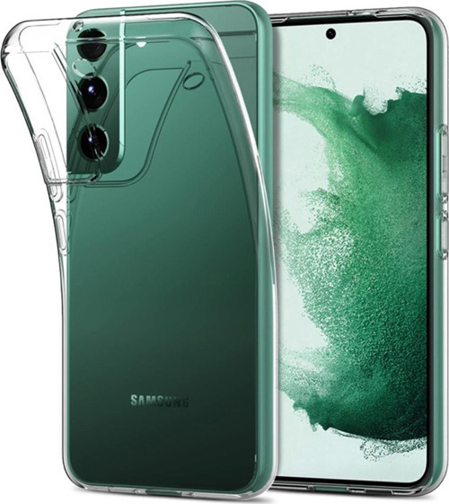 Samsung Galaxy S23 Plus ile Uyumlu Kapak 1mm Süper Silikon Şeffaf Kılıf