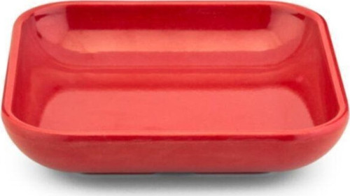Kırılmaz Kare Çerezlik 6 Adet 12 Cm Kırmızı Tr509R