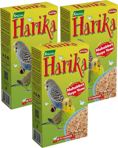 Harika Muhabbet Kuşu Yemi 300 G - 3 Adet
