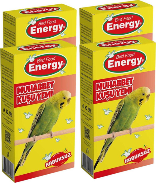 Kabuksuz Muhabbet Kuşu Yemi 400 G - 4 Adet