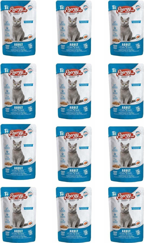 Somonlu Yetişkin Yaş Kedi Maması 85 G - 12 Adet