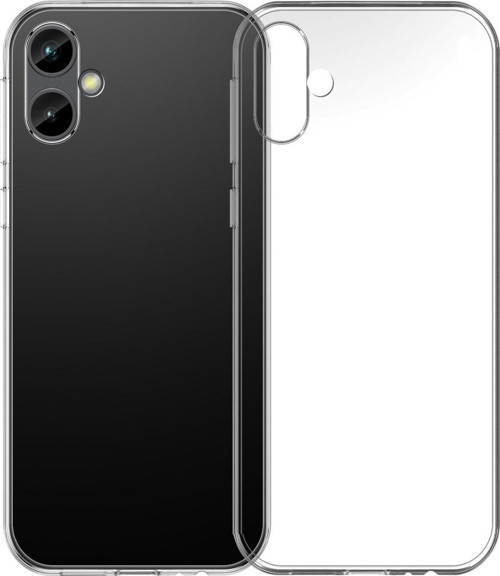 Samsung Galaxy A04E ile Uyumlu Kapak 1mm Süper Silikon Şeffaf Kılıf