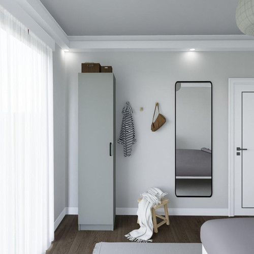 Yaman Luna Tek Kapaklı 4 Raflı Çok Amaçlı Mutfak Kiler ve Banyo Dolabı