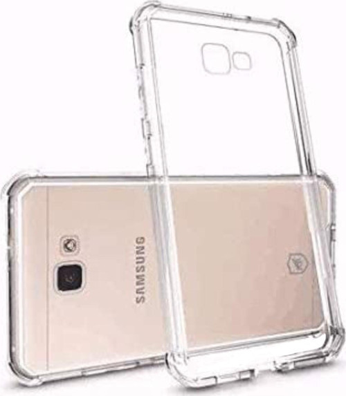 Samsung Galaxy J5 Prime ile Uyumlu Kapak Antişok Airbag Köşe Korumalı Silikon Şeffaf Kılıf