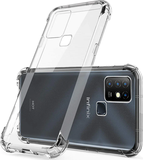 İnfinix Note 11 Kapak Kamera Korumalı Şeffaf Airbag Antishock Köşe Korumalı Silikon Şeffaf Kılıf